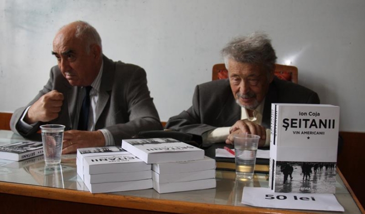 Scriitorul Ion Coja și prof. univ. dr. Gheorghe Dumitrașcu