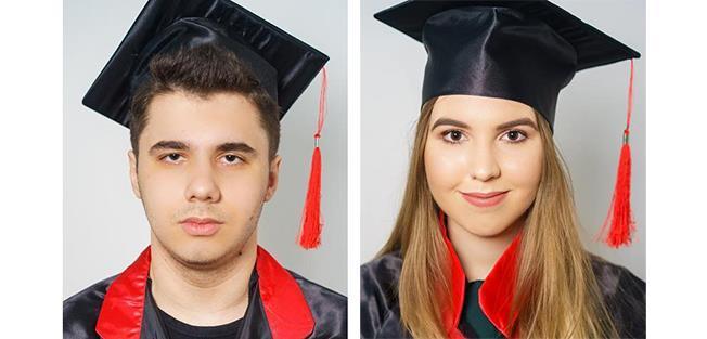 Horia Culea și Ana Maria Milcu, absolvenți ai Liceului Teoretic International de Informatică, singurii care au reușit medii de 10 din Constanța Bacalaureat!
