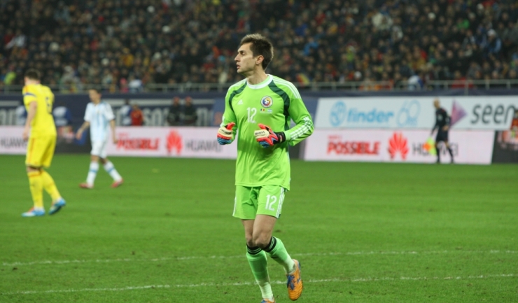 Ciprian Tătăruşanu nu a primit gol în partida cu Spania