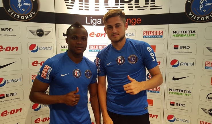 Alex Nimely şi Cătălin Carp au semnat contracte pe doi ani cu FC Viitorul