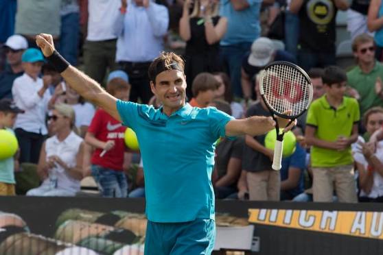 Elveţianul Roger Federer l-a depăşit pe Rafael Nadal după victoria din turneul de la Stuttgart (sursa foto: Facebook Roger Federer)