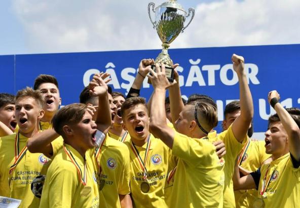 FC Viitorul U17 a câştigat, sâmbăta trecută, Cupa României