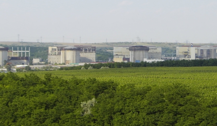 Reactoarele 3 și 4 de la Cernavodă. Foto: Wikipedia