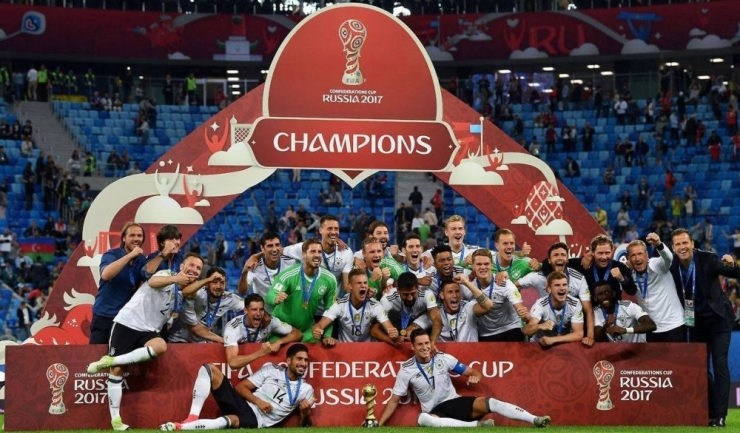 După titlul mondial din 2014, Germania a mai obţinut un trofeu (sursa foto: Facebook)