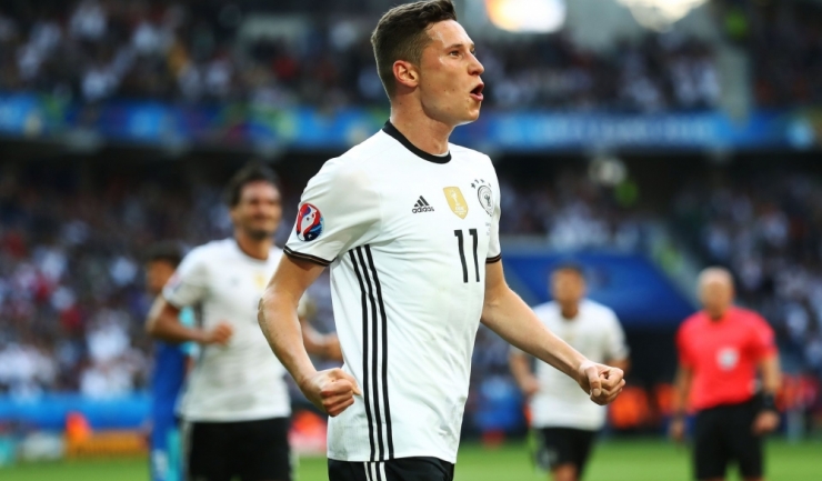 Cu un gol şi o pasă decisivă, Julian Draxler a fost duminică decisiv pentru victoria Germaniei, fiind desemnat de UEFA jucătorul meciului