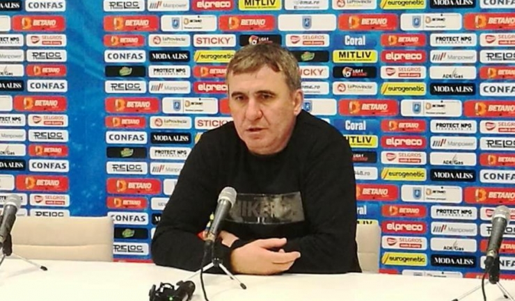 Gheorghe Hagi, manager tehnic FC Viitorul: „Cu un om în minus lucrurile au fost mult mai uşoare pentru Craiova”