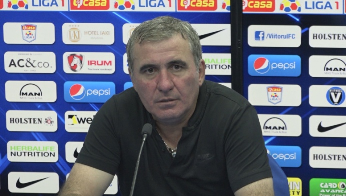 Gheorghe Hagi, manager tehnic Viitorul: „Nu vreau să îl laud pe Riva, dar a făcut o repriză extraordinară”