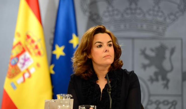 Vicepremierul spaniol Soraya Saenz de Santamaria măsurile luate de guvernul spaniol