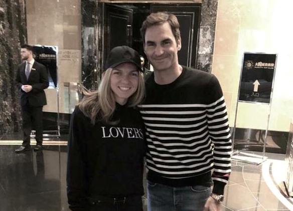 Simona Halep și Roger Federer, premiile „Oscar” din tenis pentru evoluțiile de la Melbourne (sursa foto: Simona Halep Instagram)