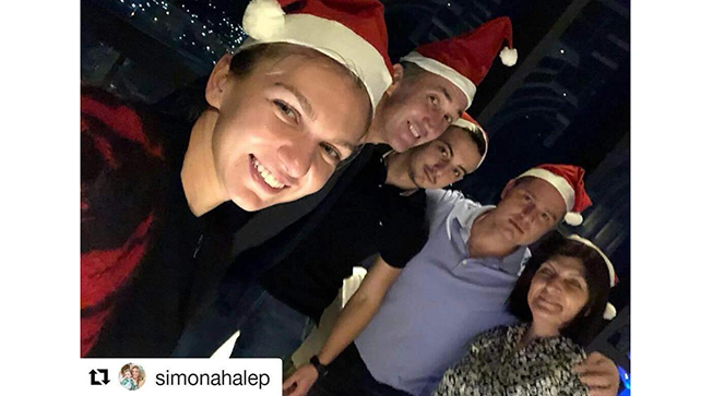 Simona Halep petrece Crăciunul în Thailanda (sursa foto: Facebook Simona Halep Band)