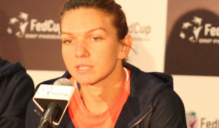 Simona Halep s-a declarat mulțumită de evoluția din partida cu Barbora Strycova