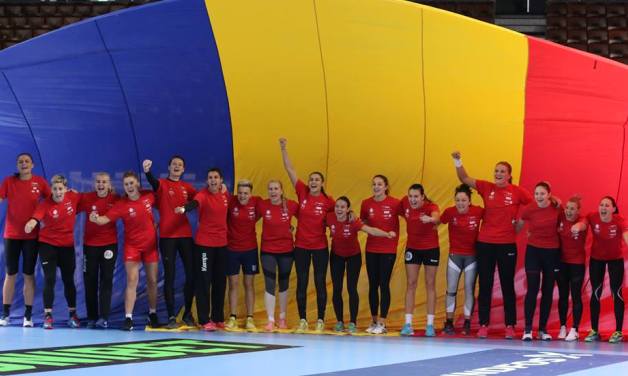 Handbalistele tricolore au pornit cu dreptul la turneul final (sursa foto: Facebook FRH - Federația Română de Handbal)
