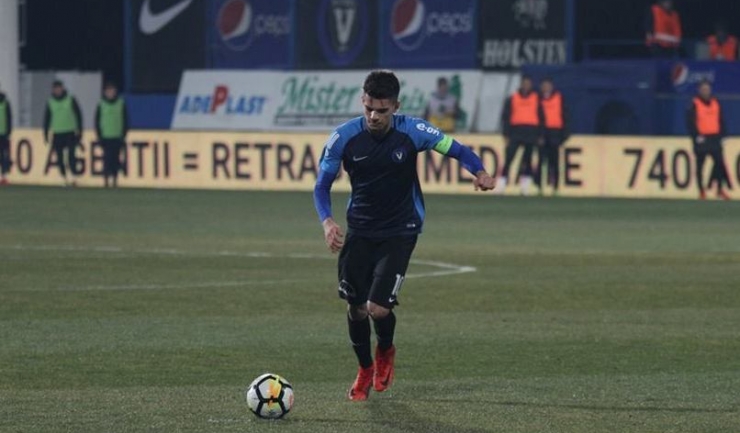 Ianis Hagi a înscris din penalty golul victoriei în partida de la Ploieşti