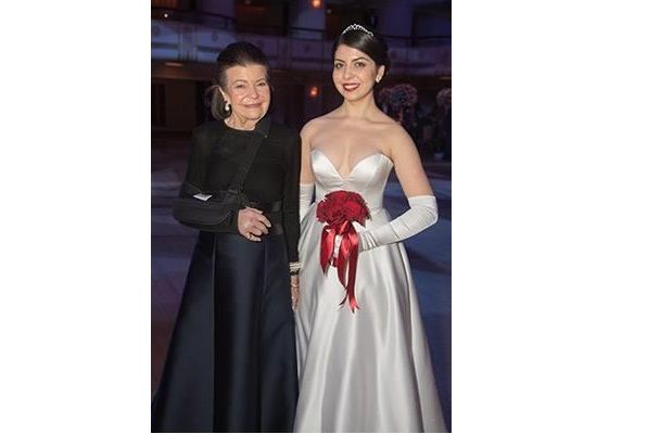 Împreună cu Prințesa Marina Sturdza, la Viennese Opera Ball la Waldorf Astoria