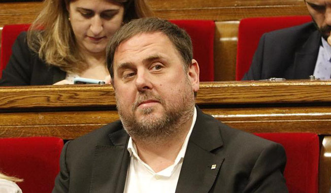 Fostul vicepreședinte catalan Oriol Junqueras nu a primit dreptul de a părăsi arestul sub cauțiune