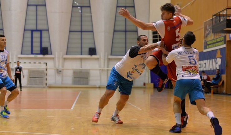 Bogdan Moisă s-a remarcat în meciurile disputate împotriva celor de la HC Dobrogea Sud (sursa foto: facebook)