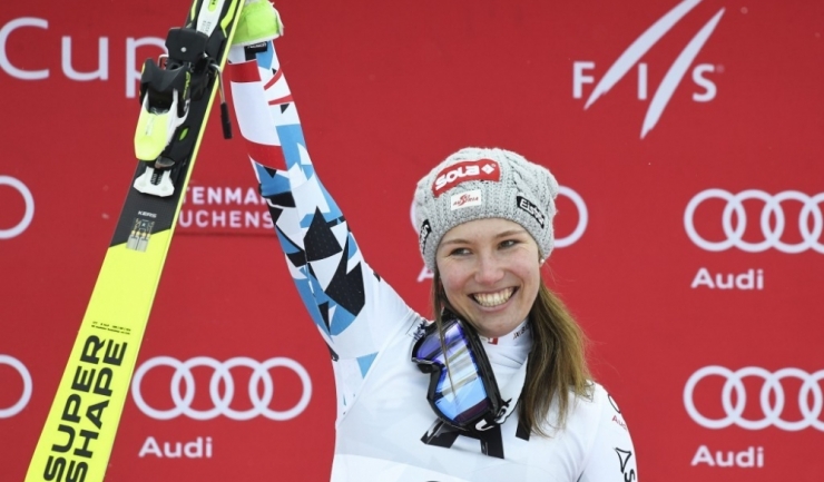 La Altenmarkt-Zauchensee, Christine Scheyer a urcat în premieră pe podiumul unei curse din Cupa Mondială la schi alpin