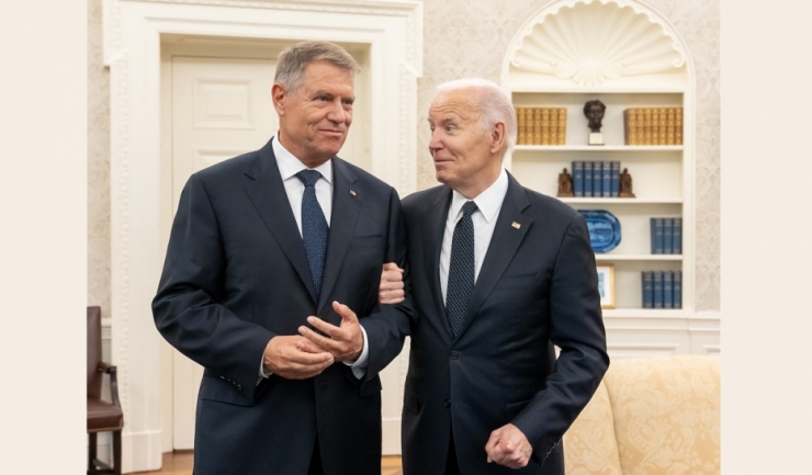 Iohannis: Am avut o o întrevedere foarte bună cu preşedintele Joe Biden