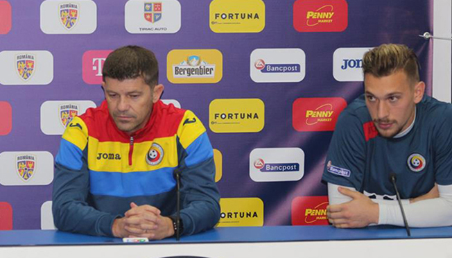 Selecţionerul Daniel Isăilă și portarul Andrei Ionuț Radu speră într-un rezultat pozitiv și în meciul cu Portugalia