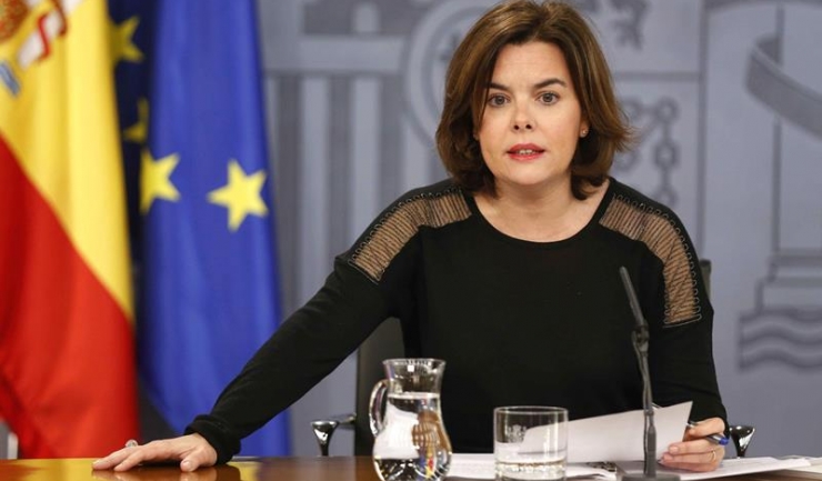 Vicepremierul spaniol Soraya Saenz de Santamaria consideră că liderii separatiști au păcălit populația