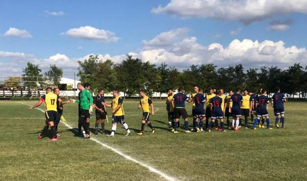 Sportul Tortoman a cedat pe teren propriu în meciul cu Viitorul Târgușor (sursa foto: Facebook Chiru Nicu)