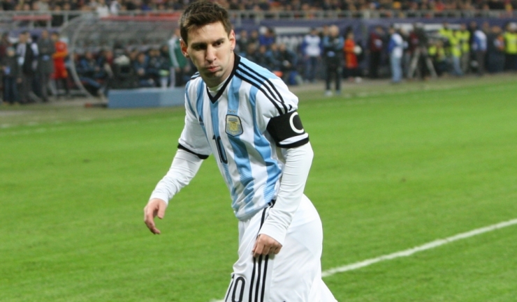 Lionel Messi nu putea privi de pe margine evoluţiile naţionalei ţării sale