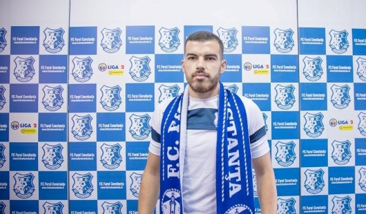 Mihailo Mitrov (sursa foto: Facebook FC Farul Constanța)