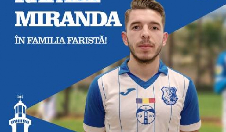 Rafael Miranda este ultimul transfer anunţat de formaţia constănţeană (sursa foto: Facebook FC Farul Constanţa)
