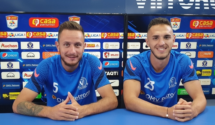 Sebastian Mladen şi Virgil Ghiţă vor să zâmbească şi la finalul partidei de sâmbătă