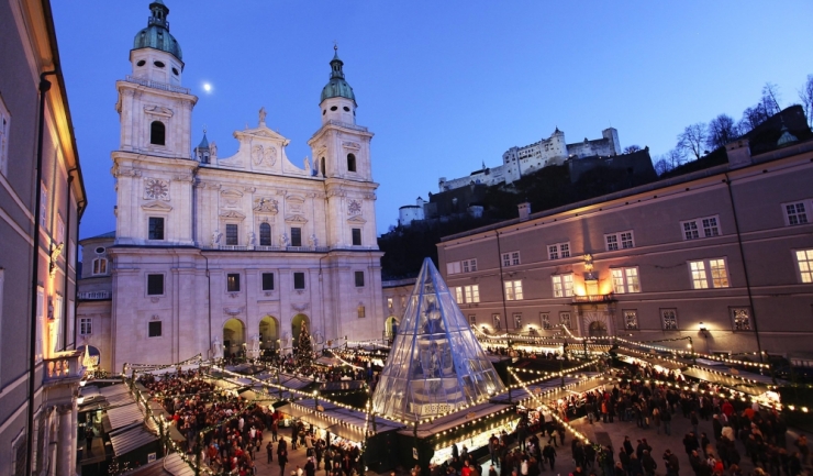 Târg de Crăciun în Salzburg