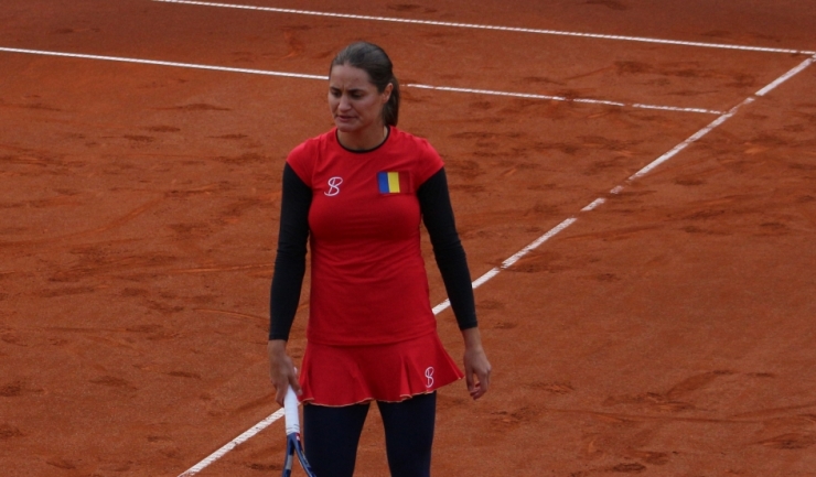 Monica Niculescu nu a putut încheia meciul din primul tur