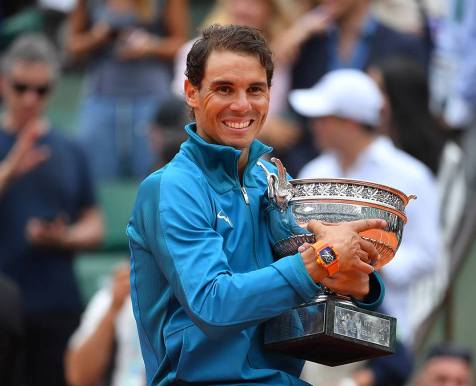 Rafael Nadal a obţinut 17-lea trofeu de Grand Slam din carieră (sursa foto: Facebook ROLAND-GARROS)