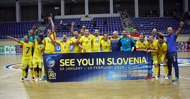 România este prezentă la al patrulea turneu final european din istorie, după cele din 2007, 2012 și 2014