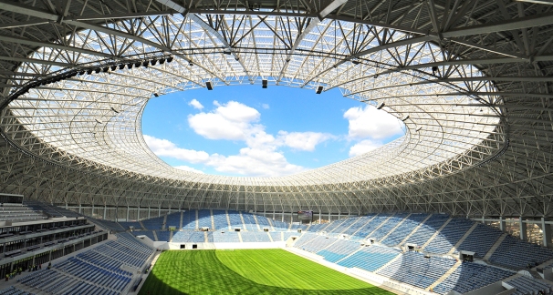 Stadionul „Ion Oblemenco” din Craiova va găzdui întâlnirea dintre CFR Cluj şi CS Universitatea Craiova (sursa foto: www.frf.ro)