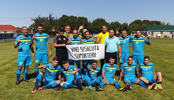 CS Peştera, ocupanta primului loc, s-a impus la scor de forfait în Seria Nord (sursa foto: Facebook Clubul Sportiv Peștera)