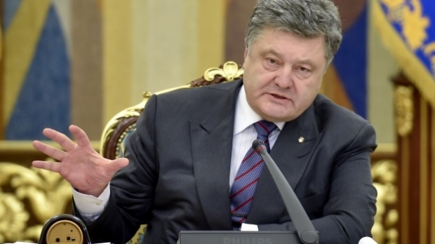Preşedintele ucrainean, Petro Poroşenko