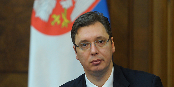 Actualul premier al Serbiei, Aleksandar Vucic