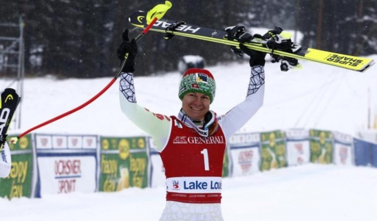 Edit Miklos a reușit la Lake Louise al doilea podium din carieră
