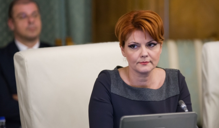 Ministrul demisionar al Muncii, Olguța Vasilescu