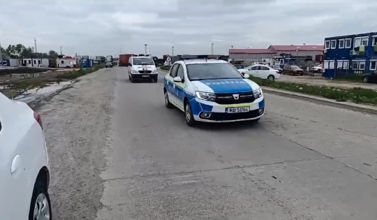 Razie de amploare a poliției în Portul Constanța