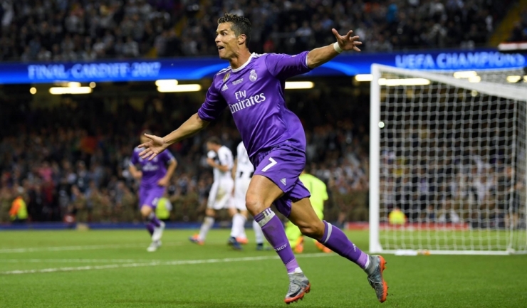 Cristiano Ronaldo a fost din nou omul decisiv pentru Real Madrid (sursa foto: Facebook UEFA Champions League)