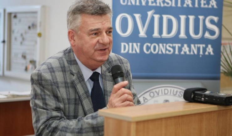 Rectorul Universității ”Ovidius”, prof. univ. dr. Sorin Rugină