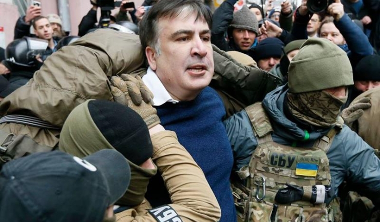 Mihail Saakașvili încearcă să-l înlăture de la putere pe actualul președinte al Ucrainei, Petro Poroșenko