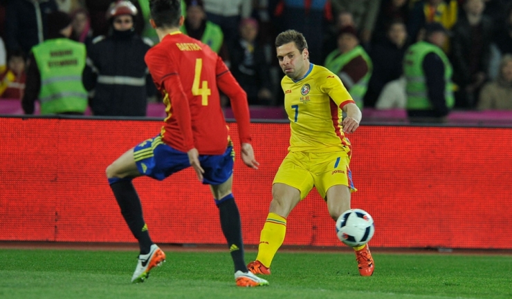 Adrian Popa a marcat primul său gol pentru naţionala României