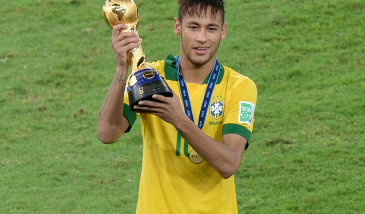 Brazilianul Neymar i-a felicitat pe jucătorii români pentru câștigarea turneului
