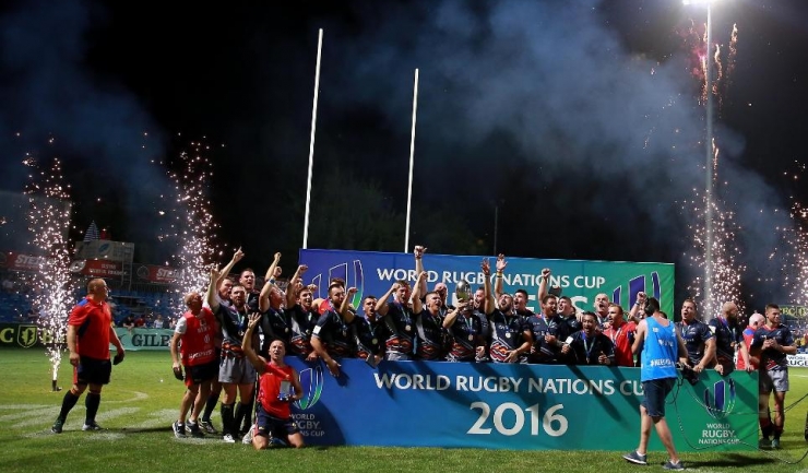 Naţionala de rugby a României a păstrat la București trofeul cuvenit învingătoarei din World Rugby Nations Cup