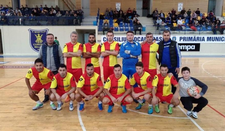 Echipa formată din jucători din judeţele Constanţa şi Tulcea a avut o evoluţie foarte bună în turneul de la Braşov (sursa foto: Facebook)