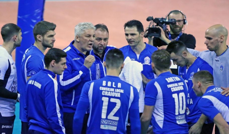 SCM U. Craiova poate fi considerată ca revelația actualei ediții din Liga Campionilor la volei masculin