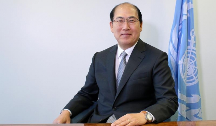Secretarul general al  IMO, Kitack Lim