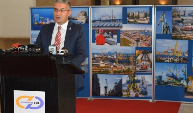 Secretarul de stat din Ministerul Transporturilor Lucian Pătrașcu: „Guvernul României are în vedere un set de priorități pentru creșterea potențialului Portului, prin creșterea investițiilor”